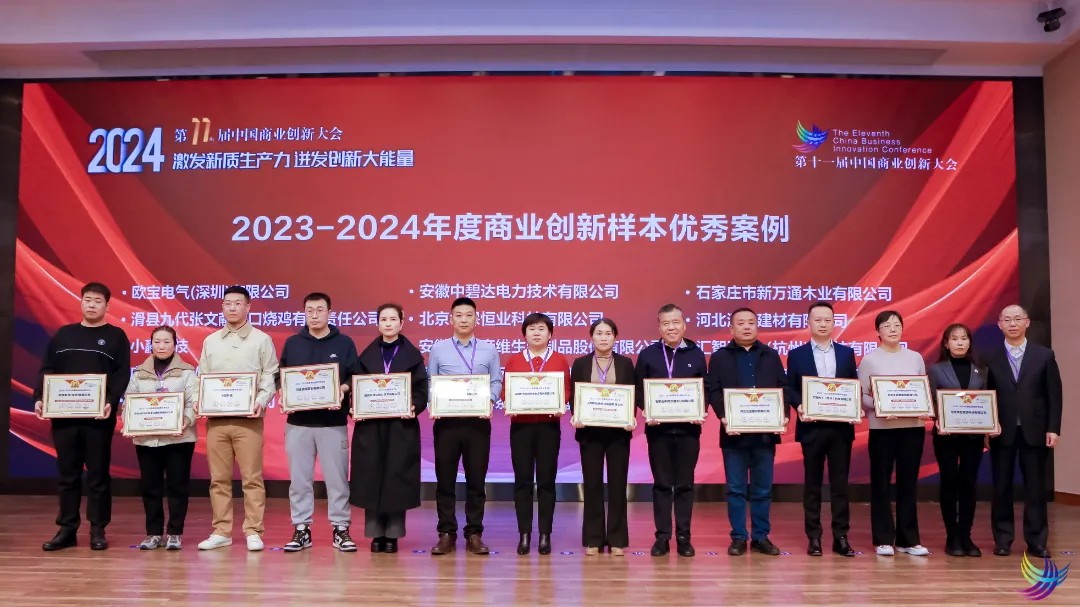 常宏集團(tuán)榮獲“2023-2024年度商業(yè)創(chuàng)新樣本企業(yè)”
