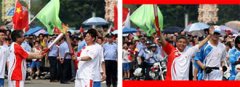 奧運(yùn)圣火抵達(dá)惠州，旭日集團(tuán)總經(jīng)理，常宏公司董事長(zhǎng)楊勛擔(dān)任火炬手
